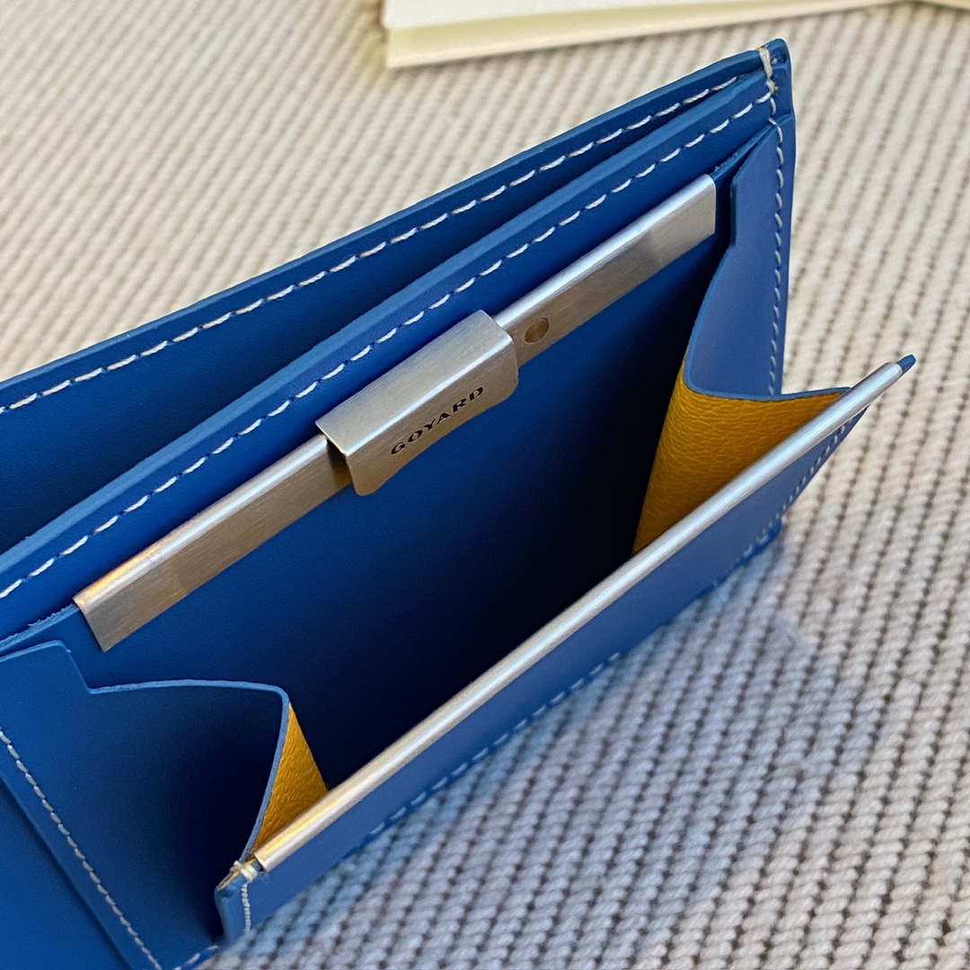 Goyard bifold card holder wallet 5 card slots with coin pocket GOYARD is the only card holder with a coin pocket - Image 6