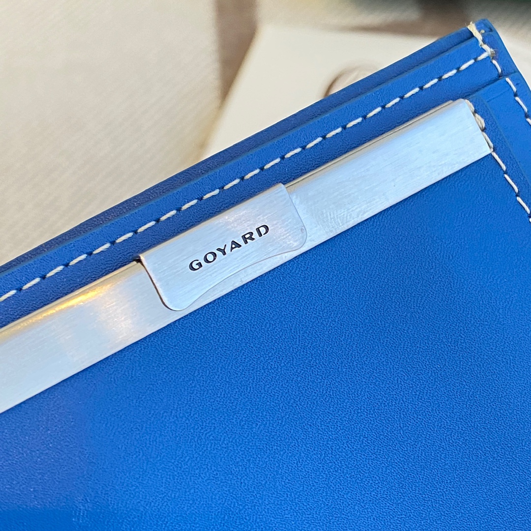 Goyard bifold card holder wallet 5 card slots with coin pocket GOYARD is the only card holder with a coin pocket - Image 7