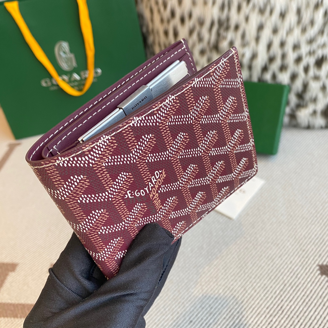 Goyard bifold card holder wallet 5 card slots with coin pocket GOYARD is the only card holder with a coin pocket - Image 2