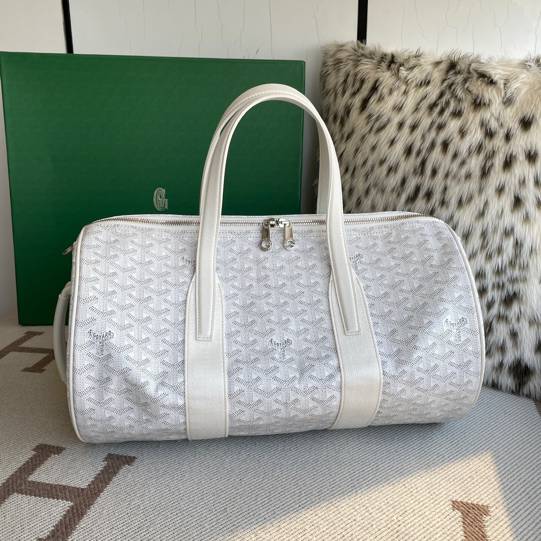 ππThe latest Goyard barrel 40, sports travel bag, can be matched with MM size shoulder strap, three wearing methods π Size 40CMX23CMX23CM Style No