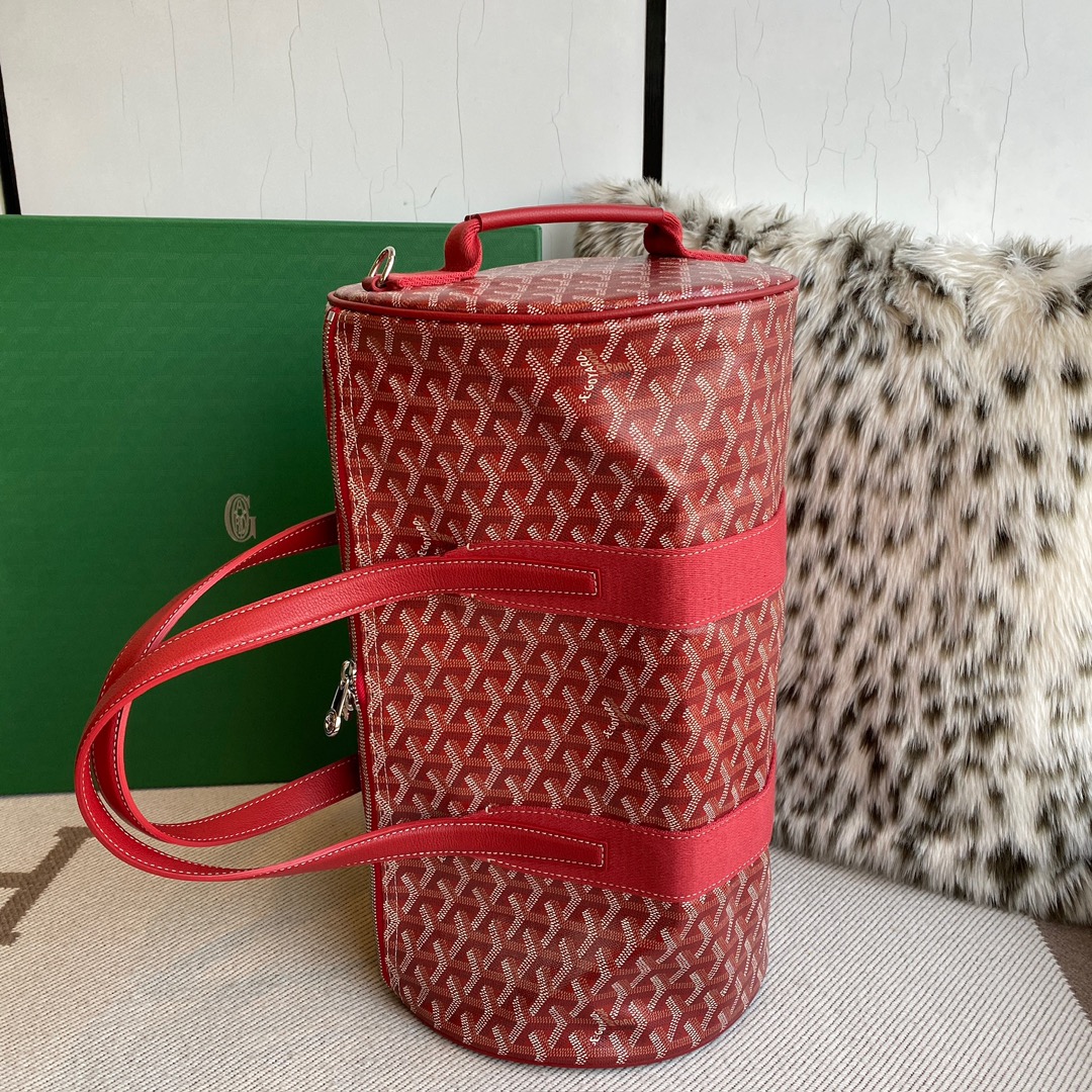 The latest Goyard barrel 40, sports travel bag, can be matched with MM size shoulder strap, three wearing methods π Size 40CMX23CMX23CM Style No - Image 3