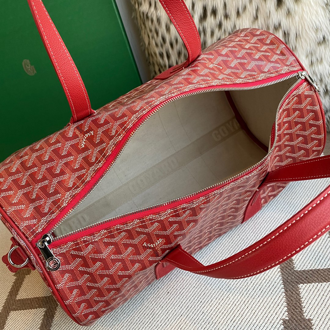 The latest Goyard barrel 40, sports travel bag, can be matched with MM size shoulder strap, three wearing methods π Size 40CMX23CMX23CM Style No - Image 5
