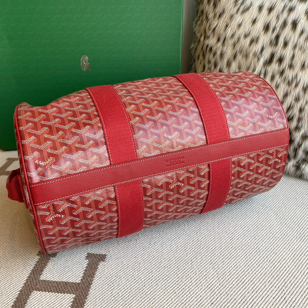 The latest Goyard barrel 40, sports travel bag, can be matched with MM size shoulder strap, three wearing methods π Size 40CMX23CMX23CM Style No - Image 6