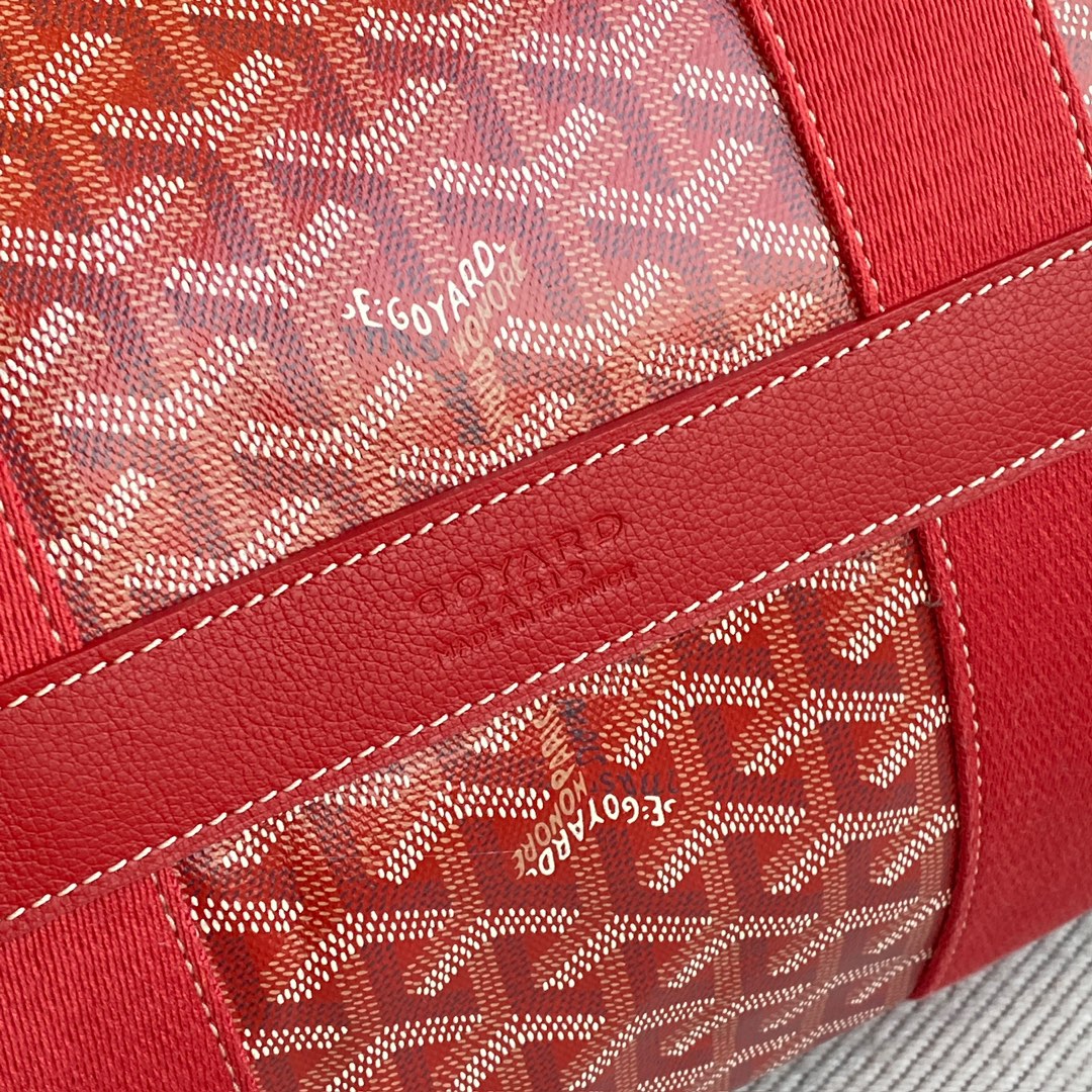 The latest Goyard barrel 40, sports travel bag, can be matched with MM size shoulder strap, three wearing methods π Size 40CMX23CMX23CM Style No - Image 7