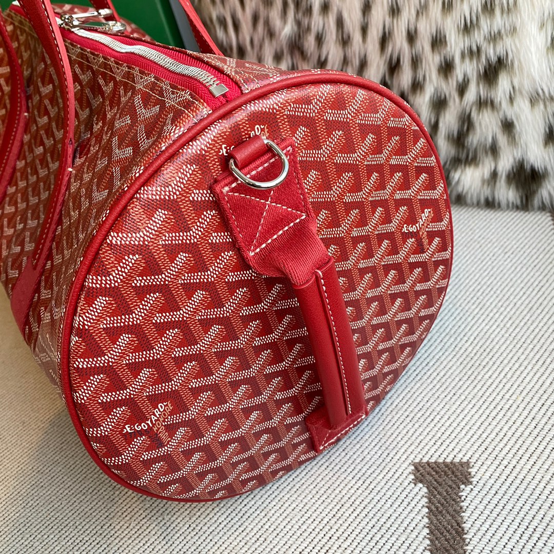 The latest Goyard barrel 40, sports travel bag, can be matched with MM size shoulder strap, three wearing methods π Size 40CMX23CMX23CM Style No - Image 8