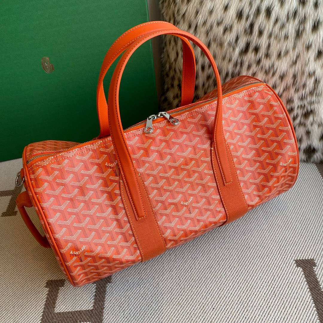 ππThe latest Goyard barrel 40, sports travel bag, can be matched with MM size shoulder strap, three wearing methods π Size 40CMX23CMX23CM Style No - Image 4