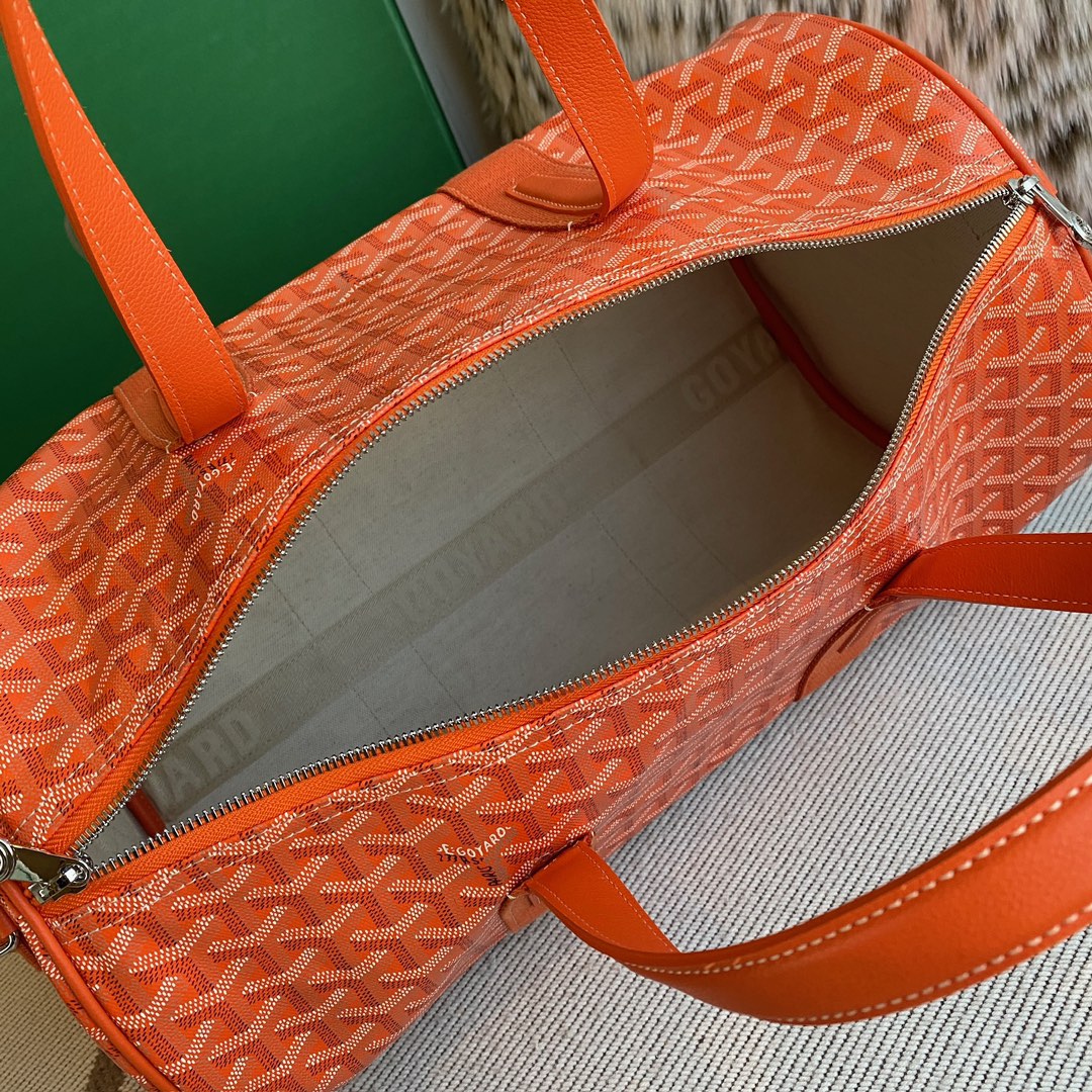 ππThe latest Goyard barrel 40, sports travel bag, can be matched with MM size shoulder strap, three wearing methods π Size 40CMX23CMX23CM Style No - Image 5