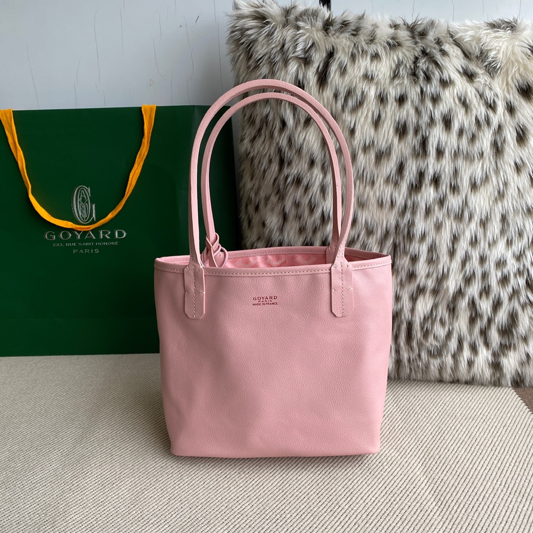 🤩Goyard classic vegetable basket anjou mini tote double-sided shopping bag tote double-sided bag shoulder handbag Size: 20.5X9X20cm~ I can’t think of any brand with more taste than Goya! Multiple colors to choose from, classic colors, canvas fabric with fragrance, exquisite workmanship ☺️ Comes with a full set of packaging at the counter, the first choice for gift giving ✨ Style No - Image 4
