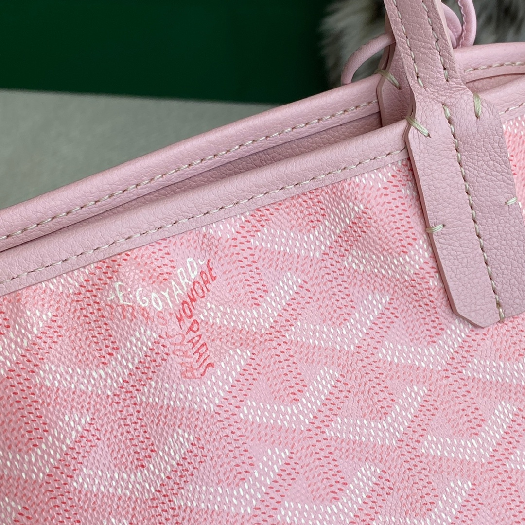 🤩Goyard classic vegetable basket anjou mini tote double-sided shopping bag tote double-sided bag shoulder handbag Size: 20.5X9X20cm~ I can’t think of any brand with more taste than Goya! Multiple colors to choose from, classic colors, canvas fabric with fragrance, exquisite workmanship ☺️ Comes with a full set of packaging at the counter, the first choice for gift giving ✨ Style No - Image 19