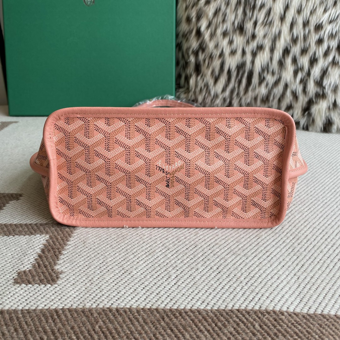 🤩Goyard classic vegetable basket anjou mini tote double-sided shopping bag tote double-sided bag shoulder handbag Size: 20.5X9X20cm~ I can’t think of any brand with more taste than Goya! Multiple colors to choose from, classic colors, canvas fabric with fragrance, exquisite workmanship ☺️ Comes with a full set of packaging at the counter, the first choice for gift giving ✨ Style No - Image 6