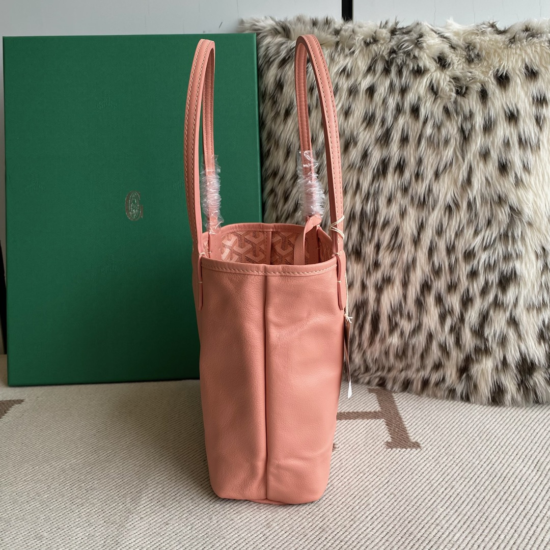 🤩Goyard classic vegetable basket anjou mini tote double-sided shopping bag tote double-sided bag shoulder handbag Size: 20.5X9X20cm~ I can’t think of any brand with more taste than Goya! Multiple colors to choose from, classic colors, canvas fabric with fragrance, exquisite workmanship ☺️ Comes with a full set of packaging at the counter, the first choice for gift giving ✨ Style No - Image 8