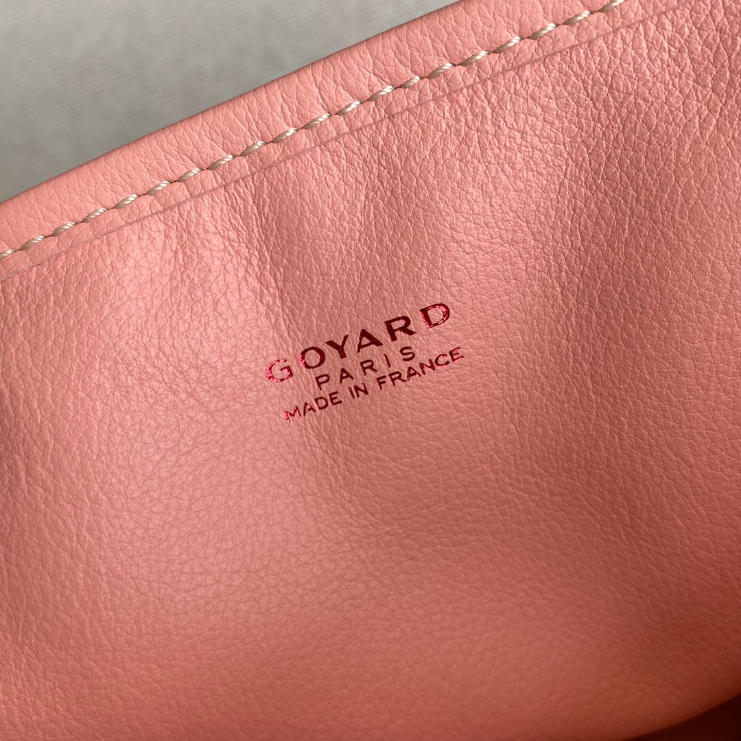 🤩Goyard classic vegetable basket anjou mini tote double-sided shopping bag tote double-sided bag shoulder handbag Size: 20.5X9X20cm~ I can’t think of any brand with more taste than Goya! Multiple colors to choose from, classic colors, canvas fabric with fragrance, exquisite workmanship ☺️ Comes with a full set of packaging at the counter, the first choice for gift giving ✨ Style No - Image 13