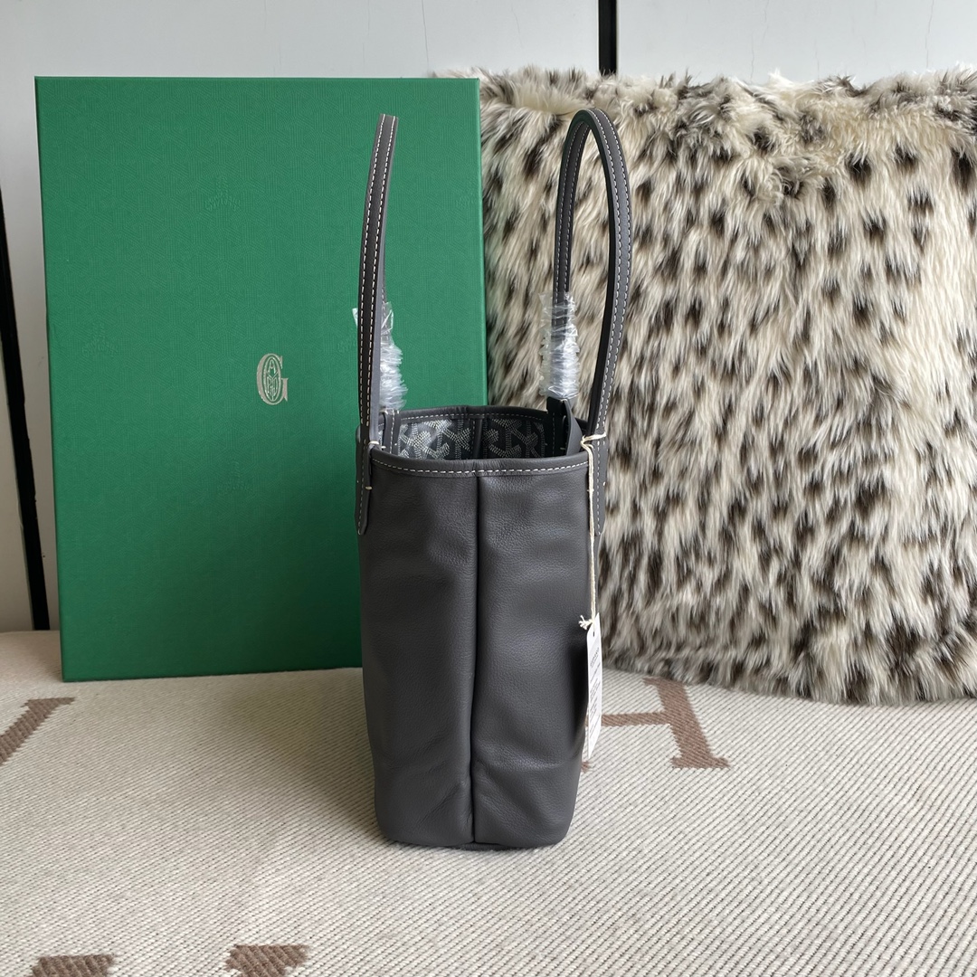 🤩Goyard classic vegetable basket anjou mini tote double-sided shopping bag tote double-sided bag shoulder handbag Size: 20.5X9X20cm~ I can’t think of any brand with more taste than Goya! Multiple colors to choose from, classic colors, canvas fabric with fragrance, exquisite workmanship ☺️ Comes with a full set of packaging at the counter, the first choice for gift giving ✨ Style No - Image 5