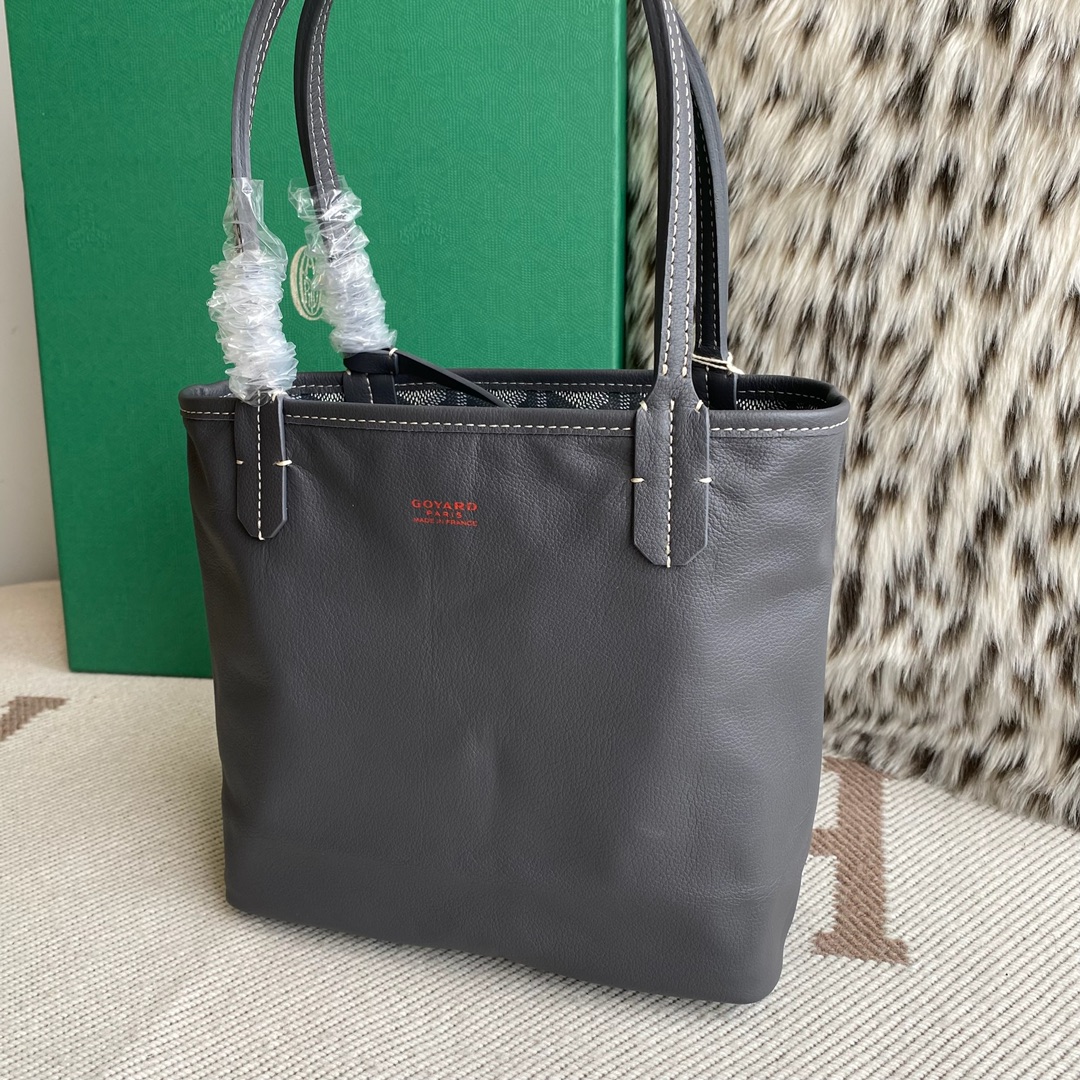 🤩Goyard classic vegetable basket anjou mini tote double-sided shopping bag tote double-sided bag shoulder handbag Size: 20.5X9X20cm~ I can’t think of any brand with more taste than Goya! Multiple colors to choose from, classic colors, canvas fabric with fragrance, exquisite workmanship ☺️ Comes with a full set of packaging at the counter, the first choice for gift giving ✨ Style No - Image 6