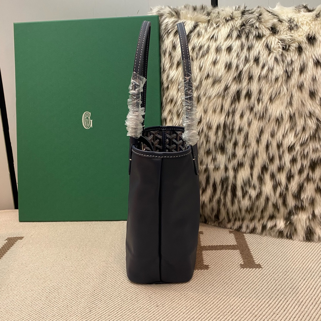 🤩Goyard classic vegetable basket anjou mini tote double-sided shopping bag tote double-sided bag shoulder handbag Size: 20.5X9X20cm~ I can’t think of any brand with more taste than Goya! Multiple colors to choose from, classic colors, canvas fabric with fragrance, exquisite workmanship ☺️ Comes with a full set of packaging at the counter, the first choice for gift giving ✨ Style No - Image 6