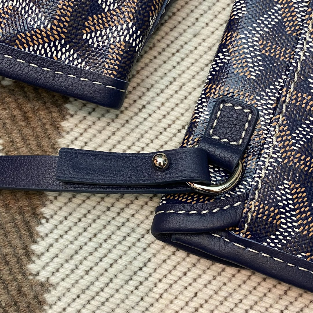 🤩Goyard classic vegetable basket anjou mini tote double-sided shopping bag tote double-sided bag shoulder handbag Size: 20.5X9X20cm~ I can’t think of any brand with more taste than Goya! Multiple colors to choose from, classic colors, canvas fabric with fragrance, exquisite workmanship ☺️ Comes with a full set of packaging at the counter, the first choice for gift giving ✨ Style No - Image 17