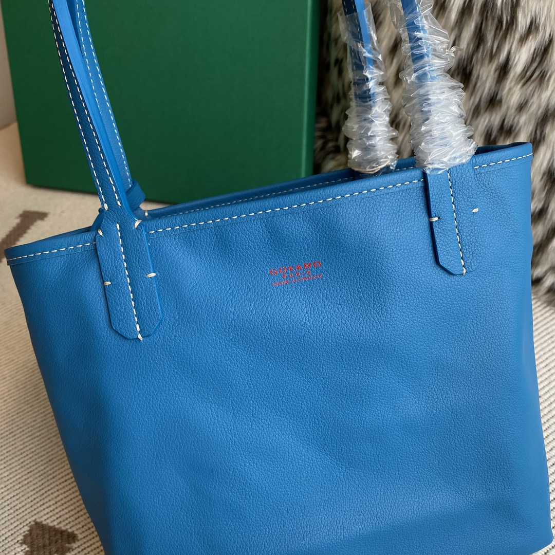 🤩Goyard classic vegetable basket anjou mini tote double-sided shopping bag tote double-sided bag shoulder handbag Size: 20.5X9X20cm~ I can’t think of any brand with more taste than Goya! Multiple colors to choose from, classic colors, canvas fabric with fragrance, exquisite workmanship ☺️ Comes with a full set of packaging at the counter, the first choice for gift giving ✨ Style No - Image 11