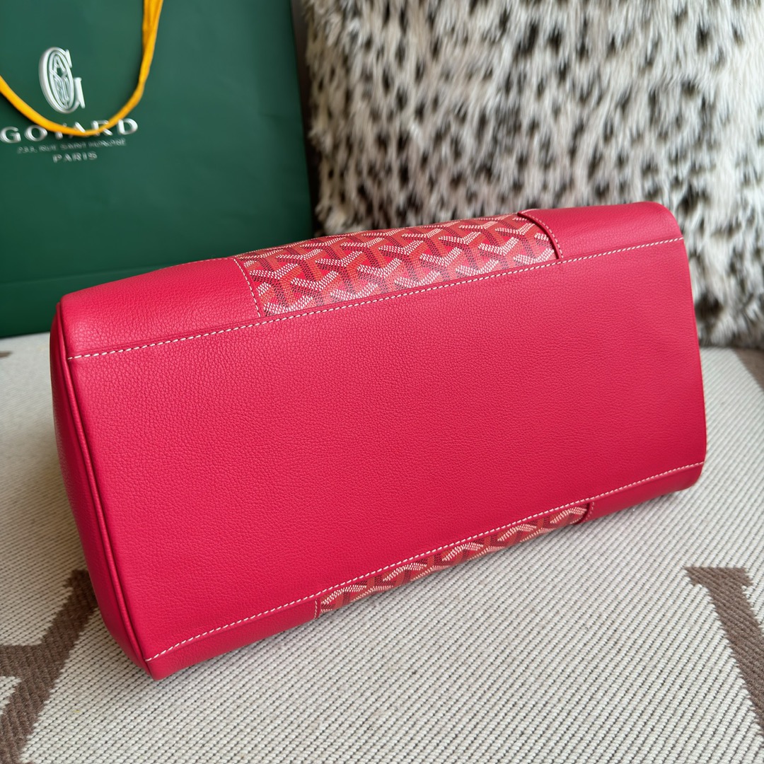 Spring and summer limited edition flower style ~ Goyard Goya counter latest version upgraded version new color 🤩 Saigon Gongmu Available in two unique GOYARDINE canvas colors inspired by the vibrant hues of linen flowers: Iris Purple and Rose Pink - Image 6