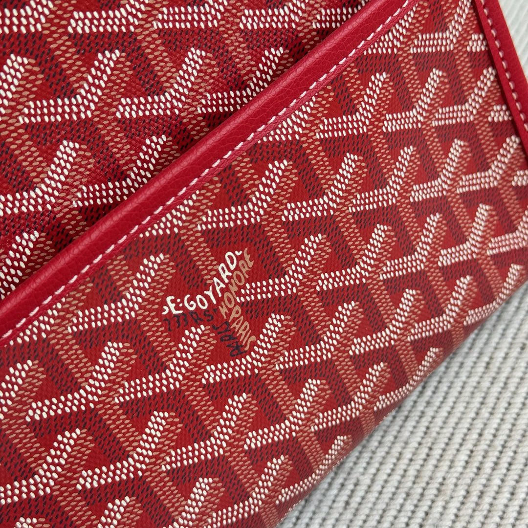 Goyard Goya clutch bag toiletry bag There is also a small zipper bag on the front that can hold some small odds and ends - Image 6