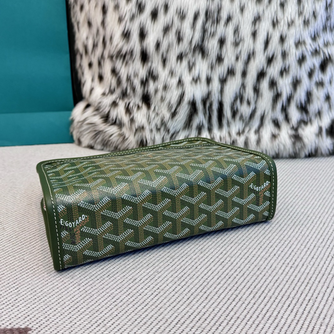 Goyard Goya clutch bag toiletry bag There is also a small zipper bag on the front that can hold some small odds and ends - Image 5