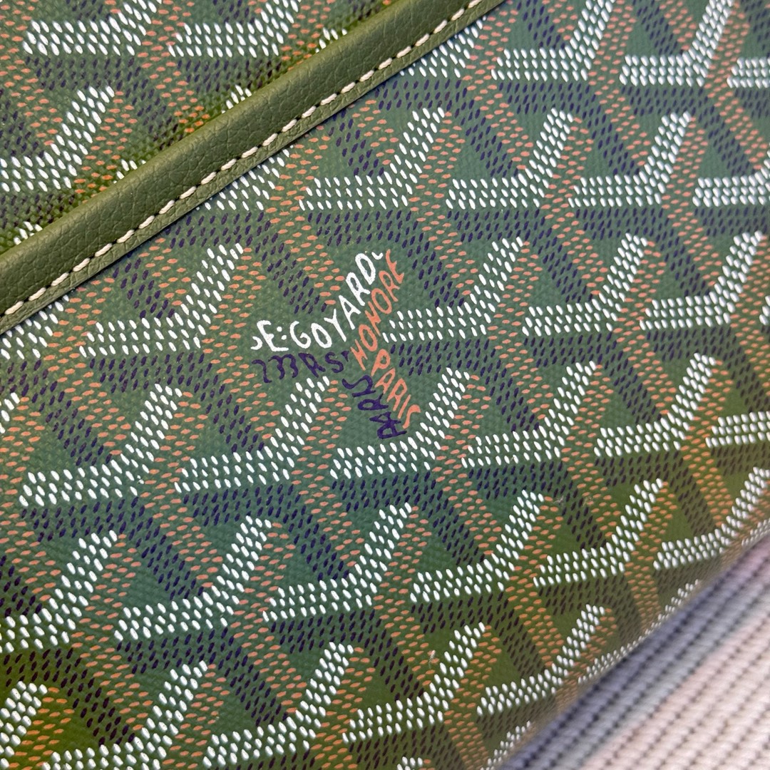 Goyard Goya clutch bag toiletry bag There is also a small zipper bag on the front that can hold some small odds and ends - Image 6