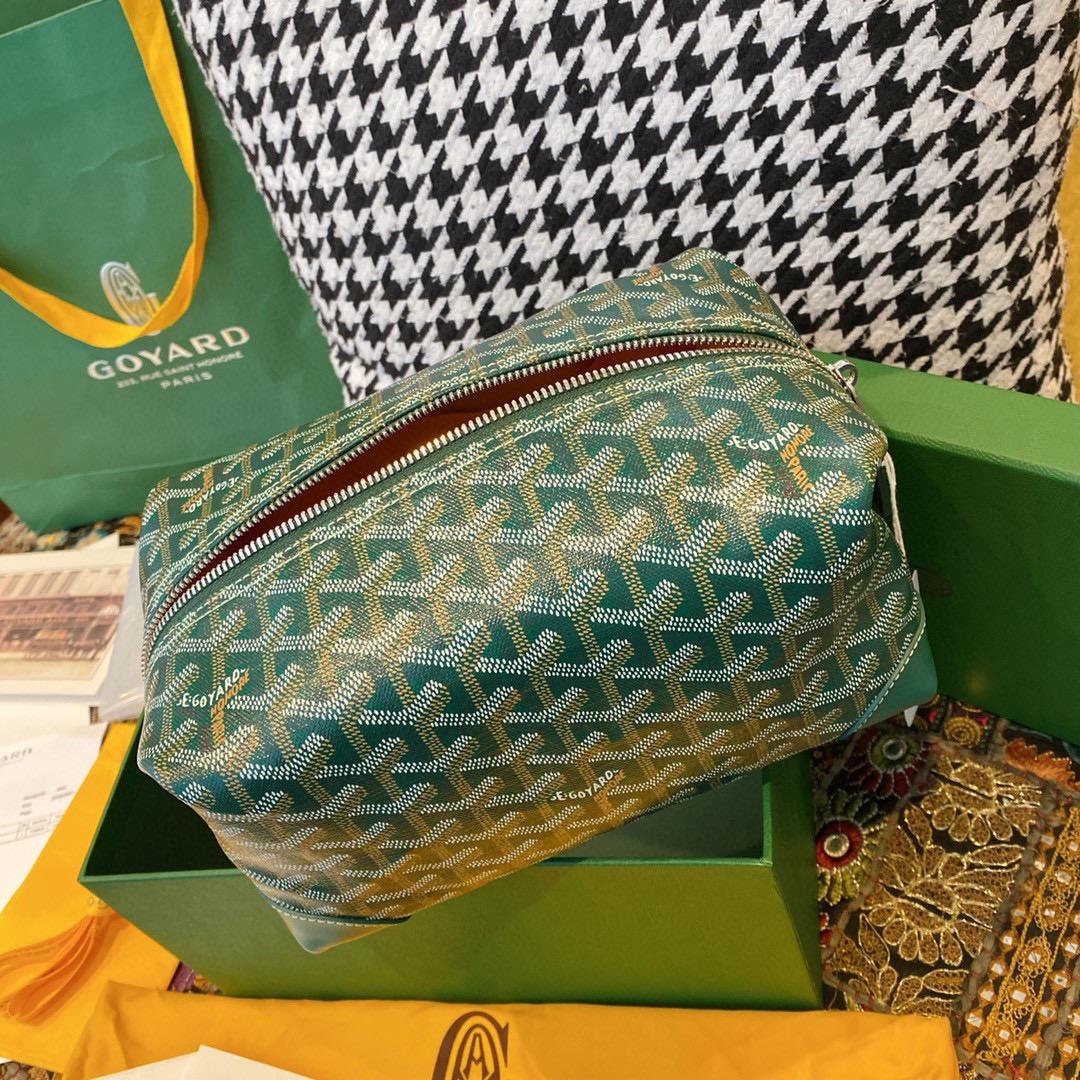 Goyard new storage multi-functional bag Dog tooth authentic grade It has compartments inside and is not fixed, so it can be used in many ways! It is also one of the most practical styles after the tote bag - Image 6