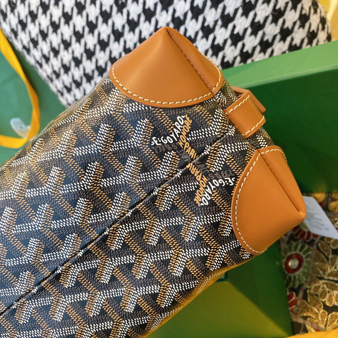Goyard new storage multi-functional bag Dog tooth authentic grade It has compartments inside and is not fixed, so it can be used in many ways! It is also one of the most practical styles after the tote bag - Image 5