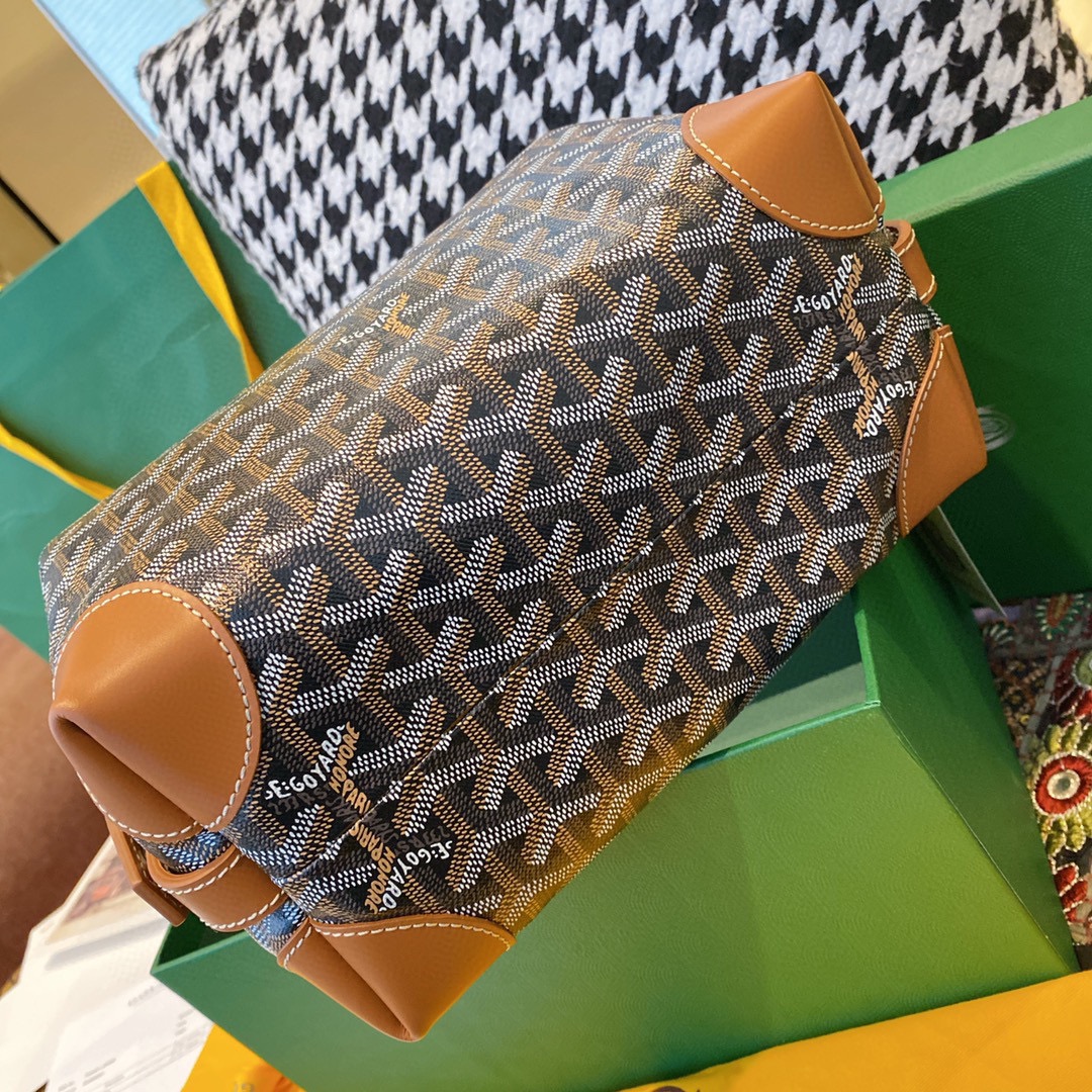Goyard new storage multi-functional bag Dog tooth authentic grade It has compartments inside and is not fixed, so it can be used in many ways! It is also one of the most practical styles after the tote bag - Image 6