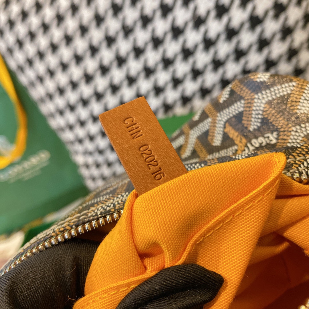 Goyard new storage multi-functional bag Dog tooth authentic grade It has compartments inside and is not fixed, so it can be used in many ways! It is also one of the most practical styles after the tote bag - Image 9