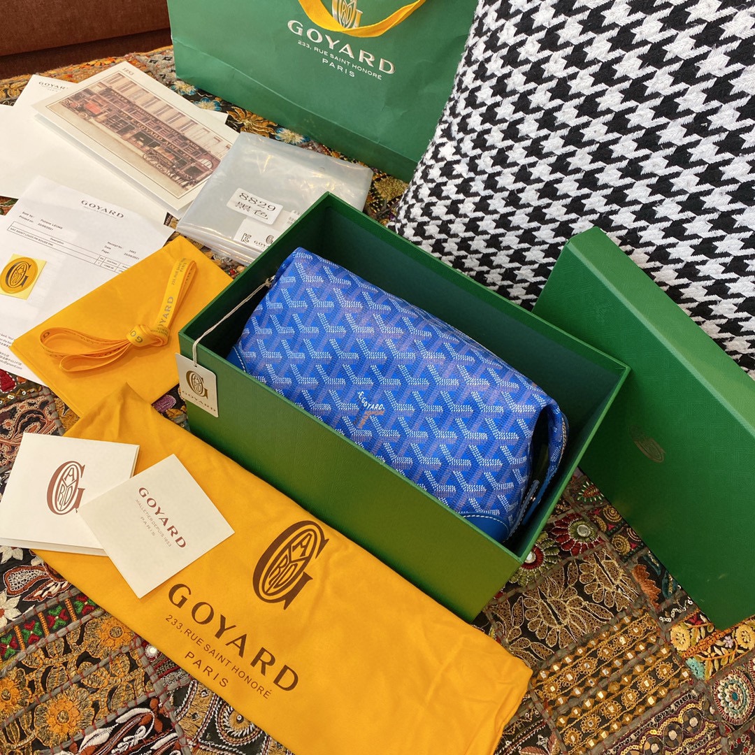 Goyard new storage multi-functional bag Dog tooth authentic grade It has compartments inside and is not fixed, so it can be used in many ways! It is also one of the most practical styles after the tote bag - Image 2