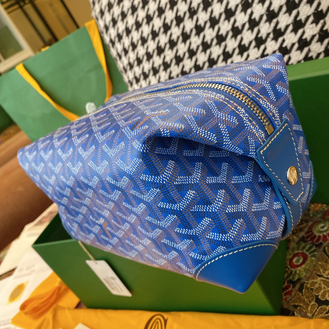 Goyard new storage multi-functional bag Dog tooth authentic grade It has compartments inside and is not fixed, so it can be used in many ways! It is also one of the most practical styles after the tote bag - Image 5