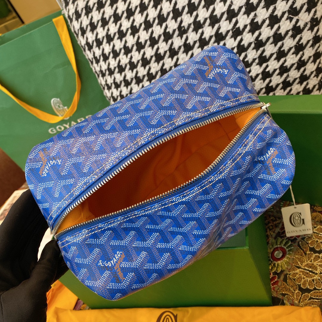 Goyard new storage multi-functional bag Dog tooth authentic grade It has compartments inside and is not fixed, so it can be used in many ways! It is also one of the most practical styles after the tote bag - Image 7