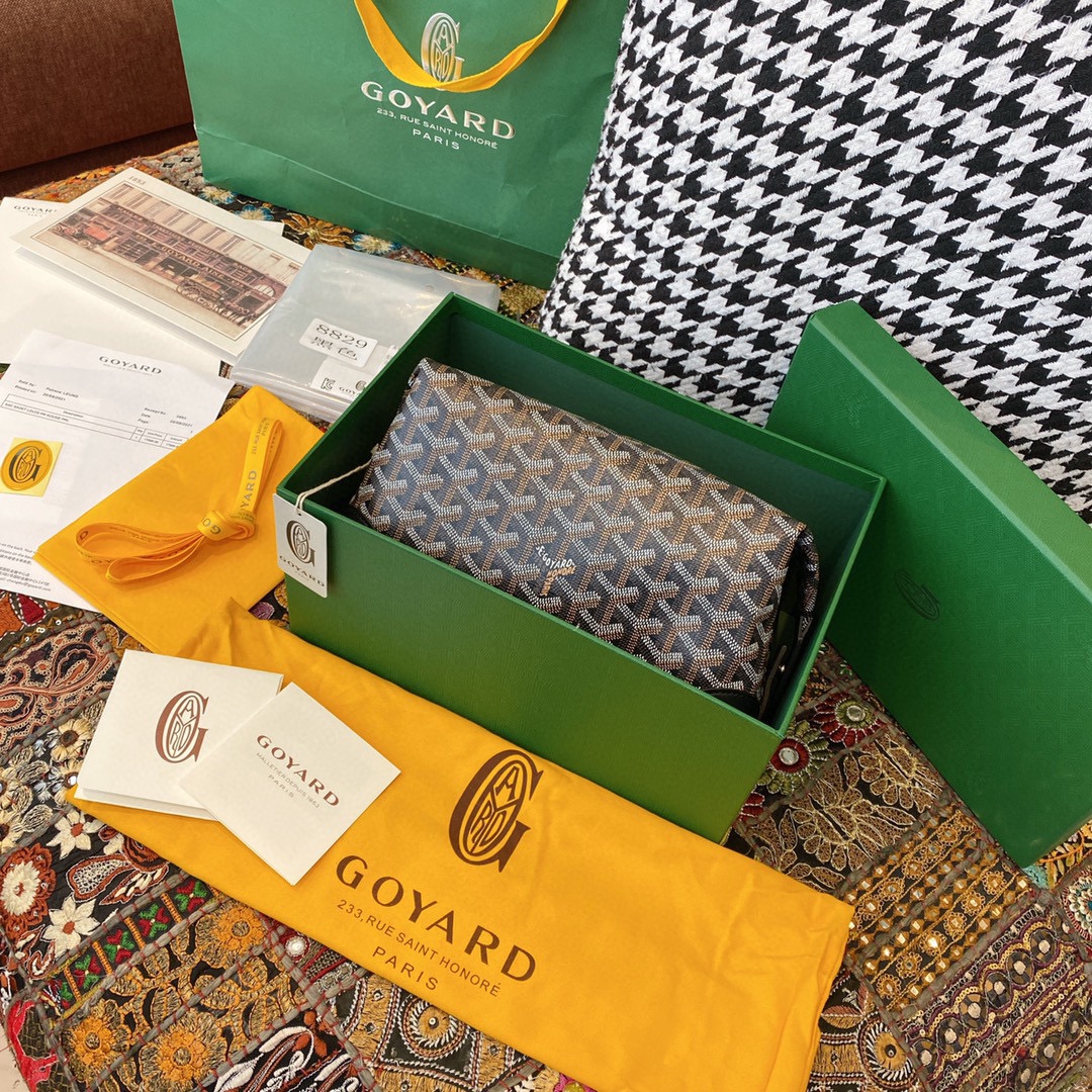 Goyard new storage multi-functional bag Dog tooth authentic grade It has compartments inside and is not fixed, so it can be used in many ways! It is also one of the most practical styles after the tote bag - Image 2