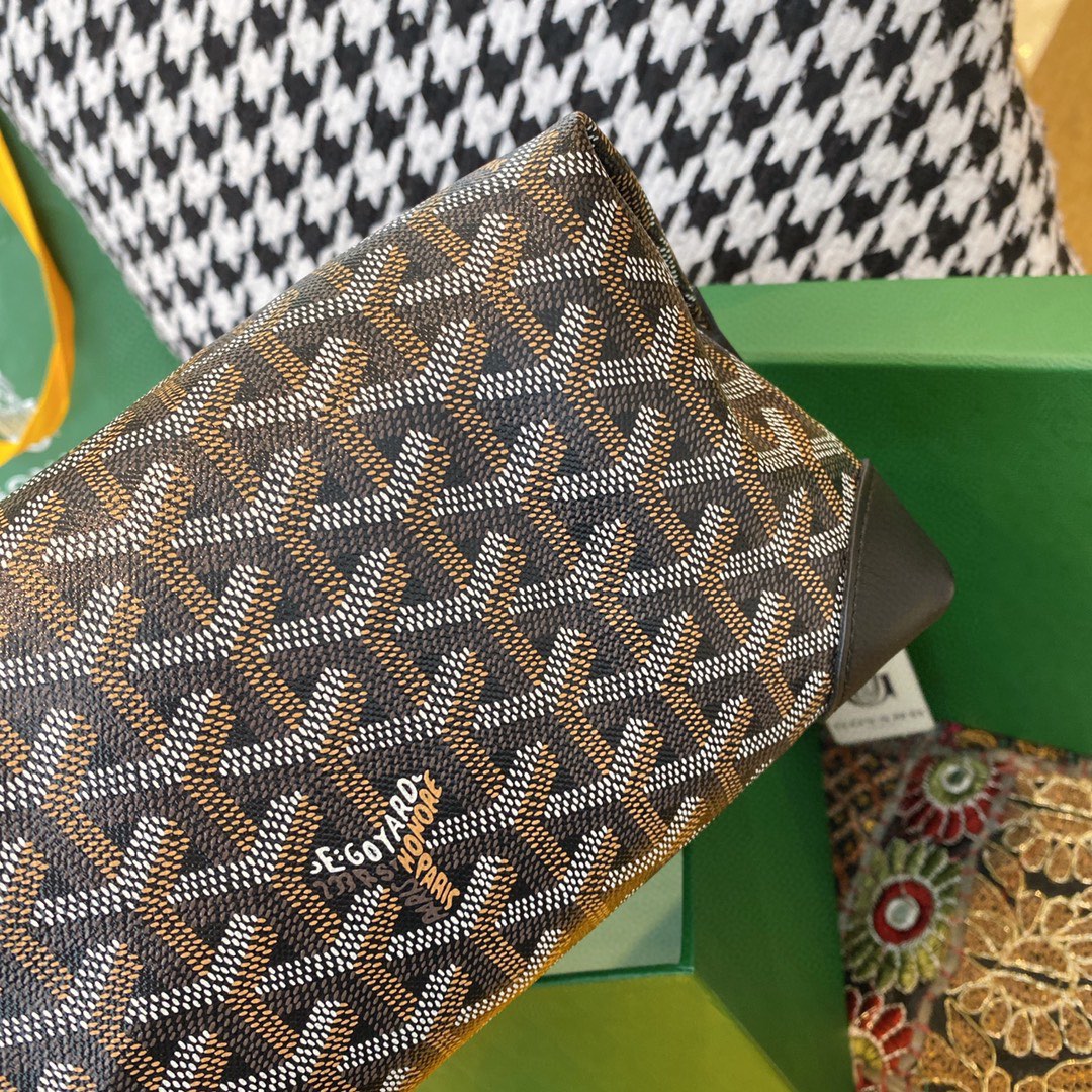 Goyard new storage multi-functional bag Dog tooth authentic grade It has compartments inside and is not fixed, so it can be used in many ways! It is also one of the most practical styles after the tote bag - Image 3