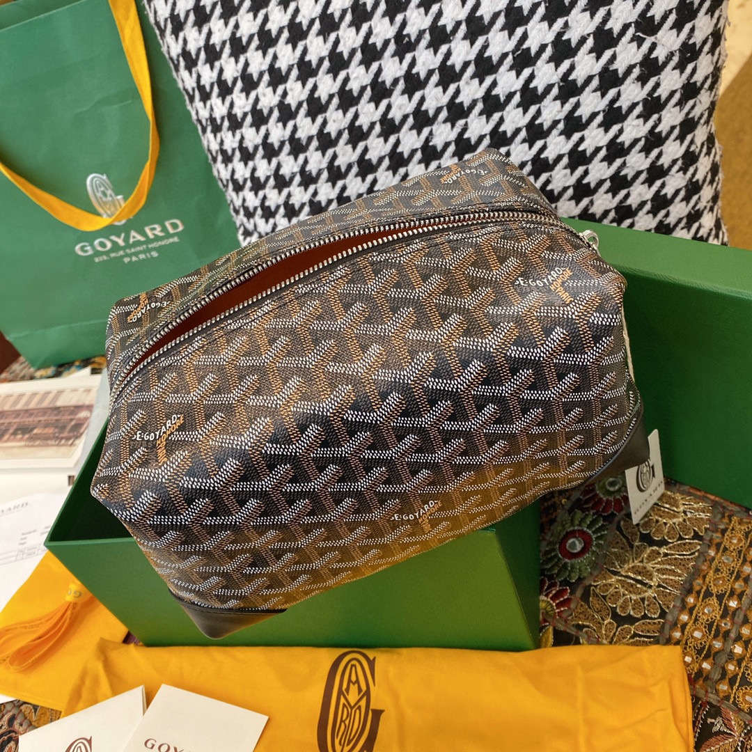 Goyard new storage multi-functional bag Dog tooth authentic grade It has compartments inside and is not fixed, so it can be used in many ways! It is also one of the most practical styles after the tote bag - Image 5