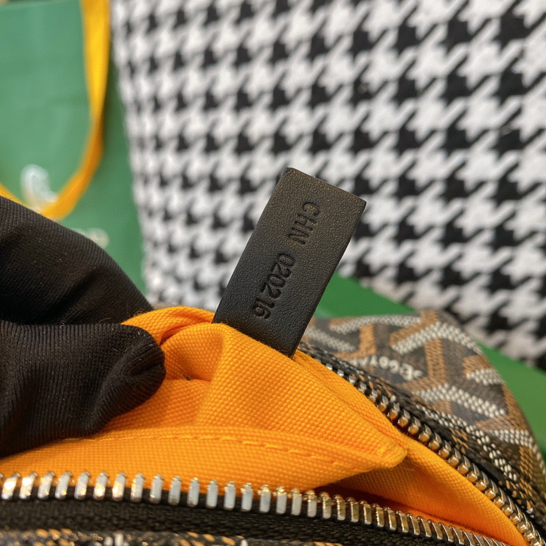 Goyard new storage multi-functional bag Dog tooth authentic grade It has compartments inside and is not fixed, so it can be used in many ways! It is also one of the most practical styles after the tote bag - Image 8