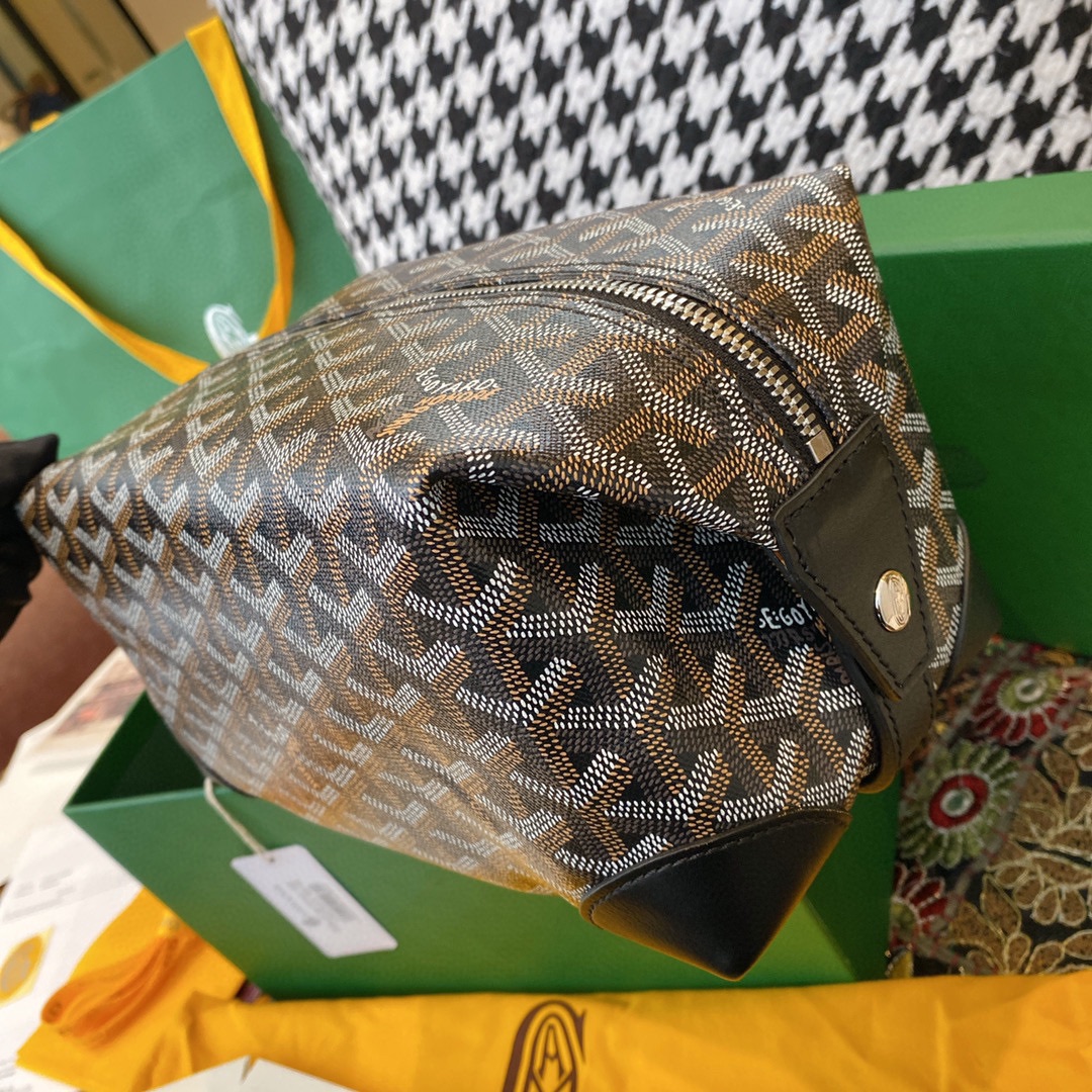 Goyard new storage multi-functional bag Dog tooth authentic grade It has compartments inside and is not fixed, so it can be used in many ways! It is also one of the most practical styles after the tote bag - Image 9