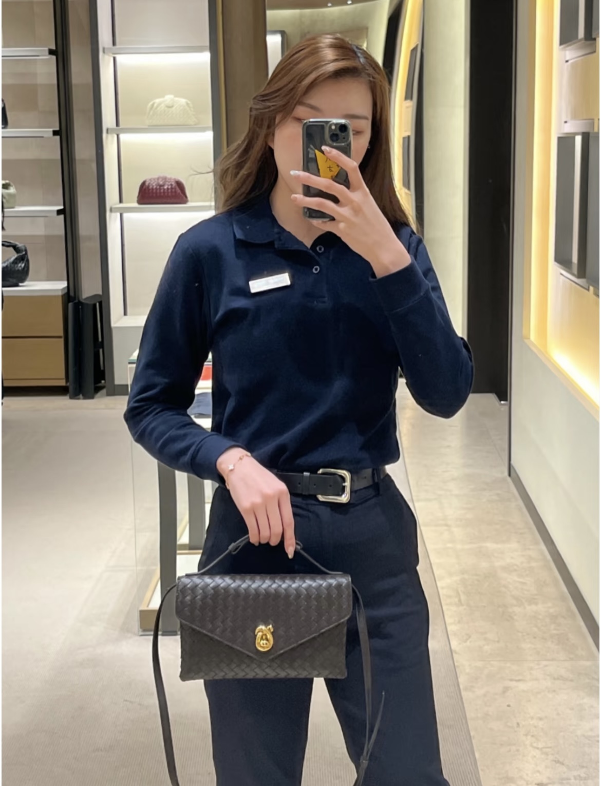 B.v 25🆕Summer new Knot Lock crossbody bag The handbag is made of the brand's most iconic Intrecciato woven sheepskin body - Image 18