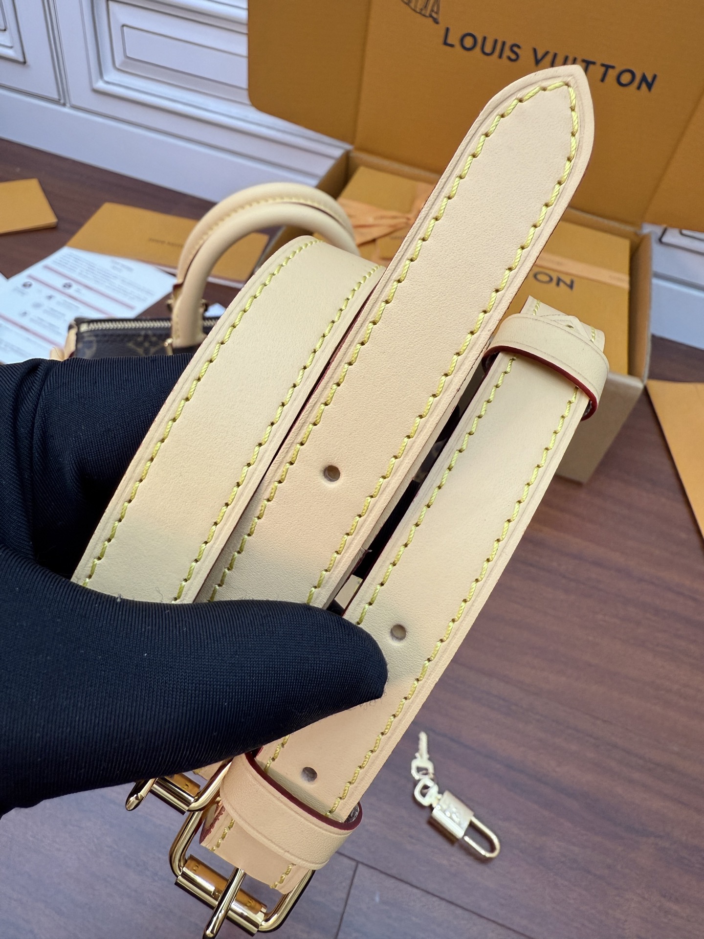 M46977 private product (163 dynamic UID) imported diamond fabric (the ninth quality upgrade, imported original leather - Image 9