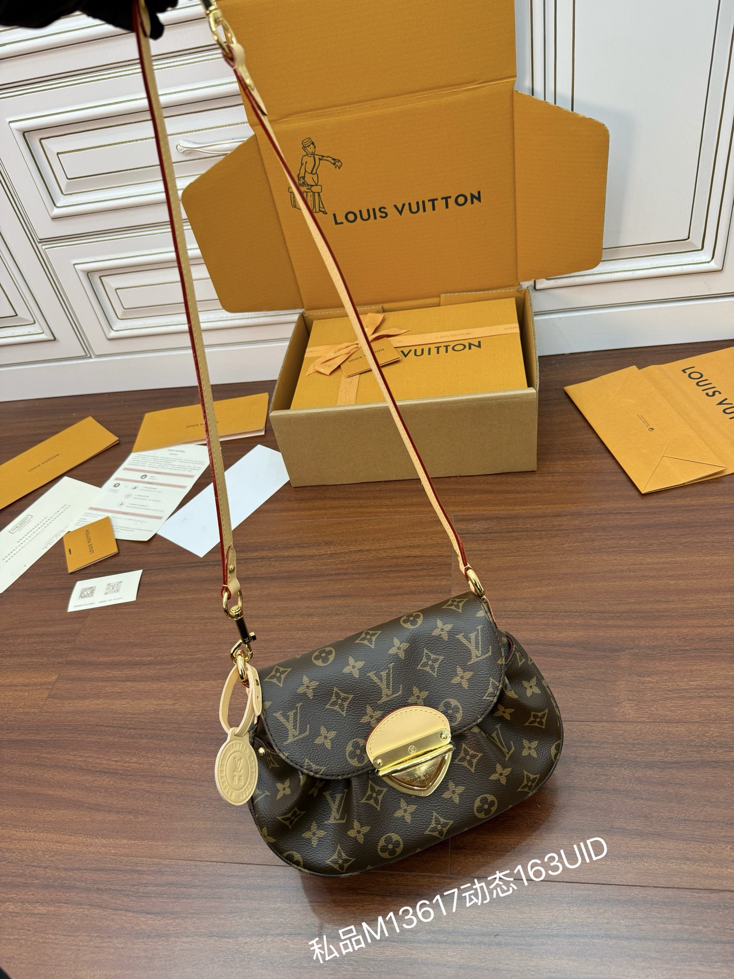 M13617 private product (163 dynamic UID) imported diamond fabric (the ninth quality upgrade, imported original leather - Image 15