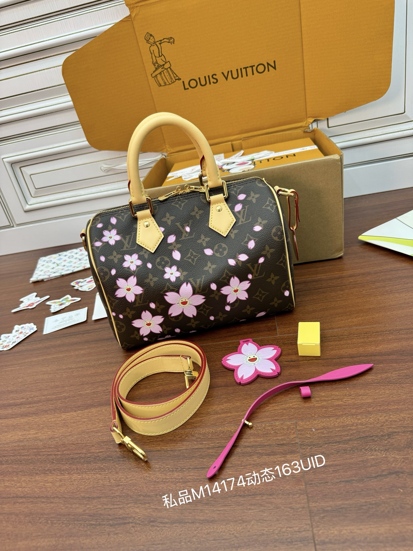 M14174 private product (163 dynamic UID) imported diamond fabric (the ninth quality upgrade, imported original leather - Image 3