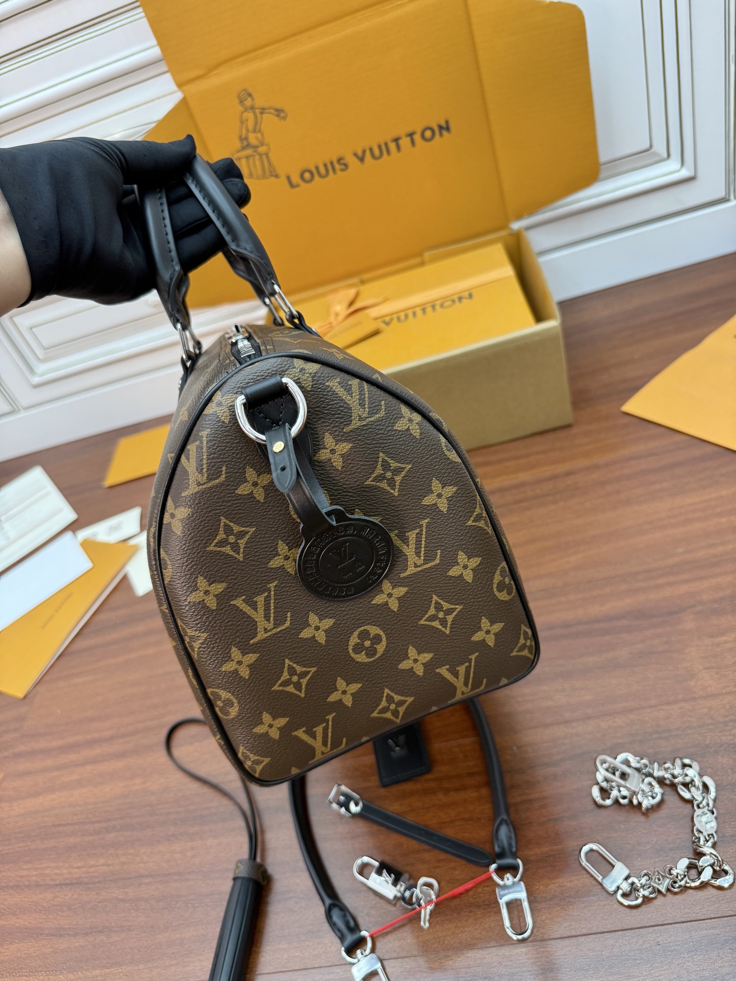 M12243 (163 dynamic UID) imported diamond fabric (the ninth quality upgrade, imported original leather - Image 4