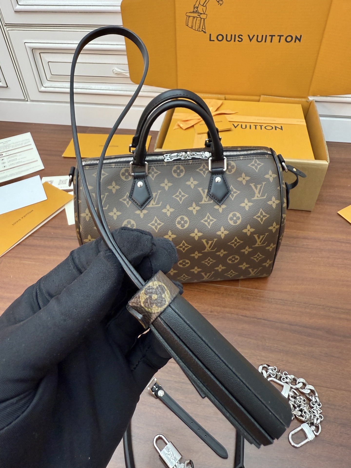 M12243 (163 dynamic UID) imported diamond fabric (the ninth quality upgrade, imported original leather - Image 9