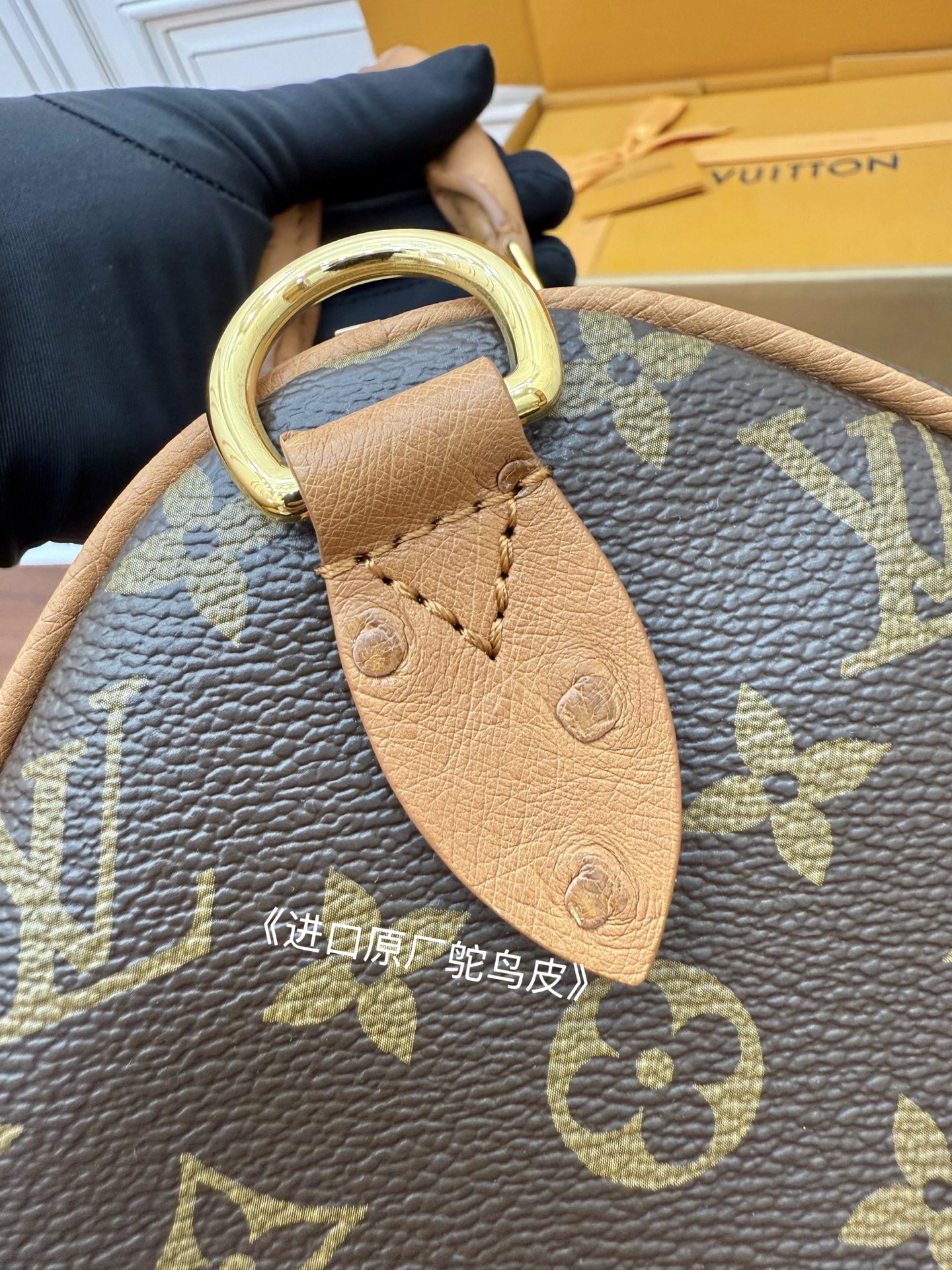 N87212 (163 dynamic UID) imported rhombus fabric (quality and materials are upgraded for the ninth time, counters are synchronized, dynamic electronic chips, gift bags, protective paper, copper plate electronic labels, certificates of conformity) The leather is an authentic foundry, Italian A-grade tree paste leather (private product), the quality, hardware, fabric, handwork, oil edges, is an A-grade product, the photo taken is consistent with the product, and the complete package on the picture - Image 10