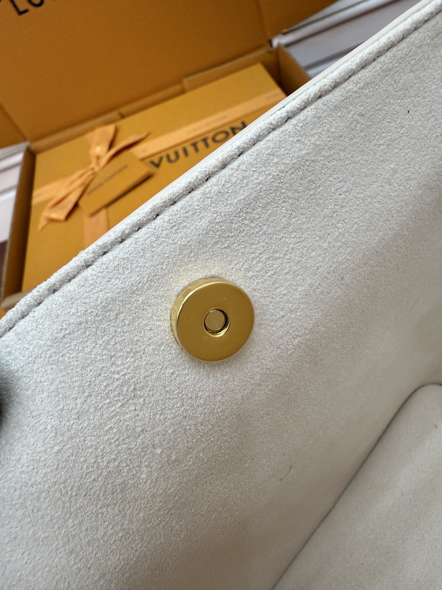 M25673 imported rhombus fabric (quality and materials upgraded again for the ninth time, counter synchronization, dynamic electronic chip, gift bag, protective paper, copper plate electronic label, certificate of conformity) The leather is a genuine foundry, Italian A-grade tree paste leather (private product), the quality, hardware, fabric, handwork, oil edges, is an A-grade product, the photo taken is consistent with the product, and the complete package on the picture - Image 15