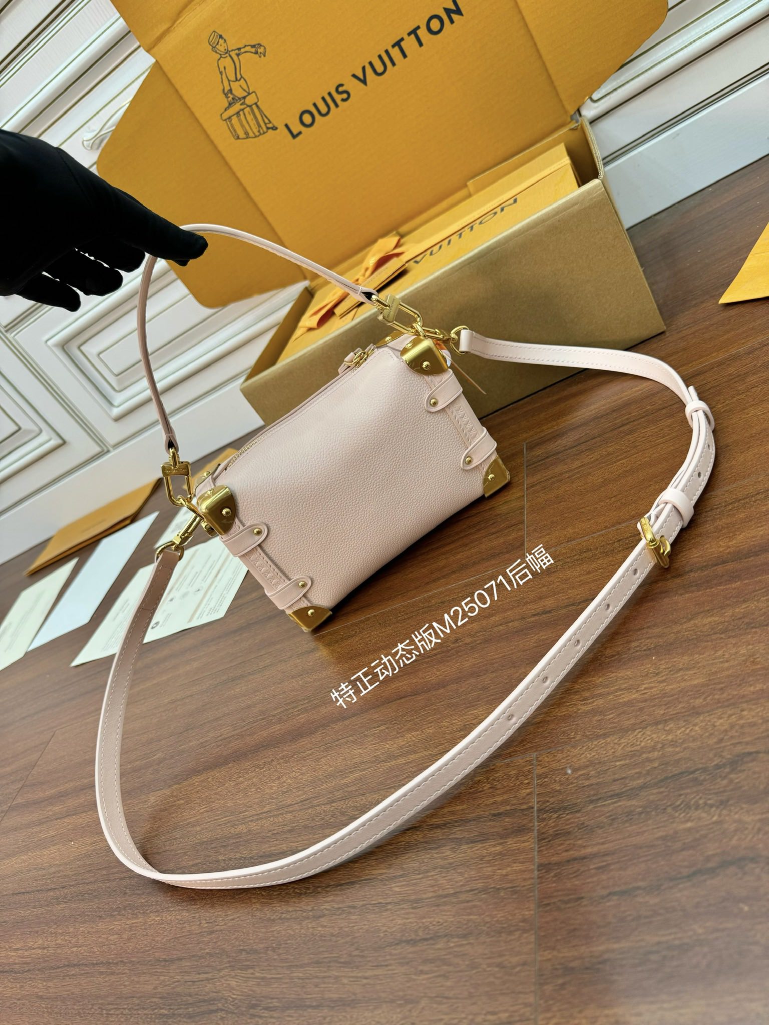 M25071 dynamic electronic chip, gift bag, protective paper, copperplate electronic label, certificate) The leather is genuine OEM Italian A-grade leather (super genuine): the so-called super genuine - Image 2