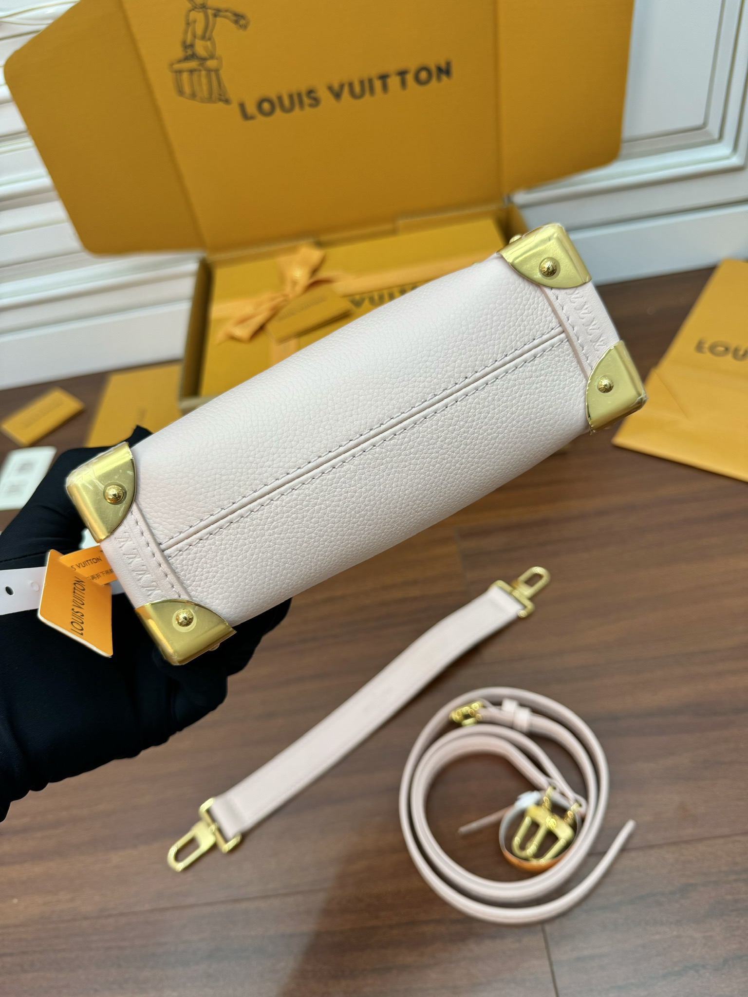 M25071 dynamic electronic chip, gift bag, protective paper, copperplate electronic label, certificate) The leather is genuine OEM Italian A-grade leather (super genuine): the so-called super genuine - Image 4