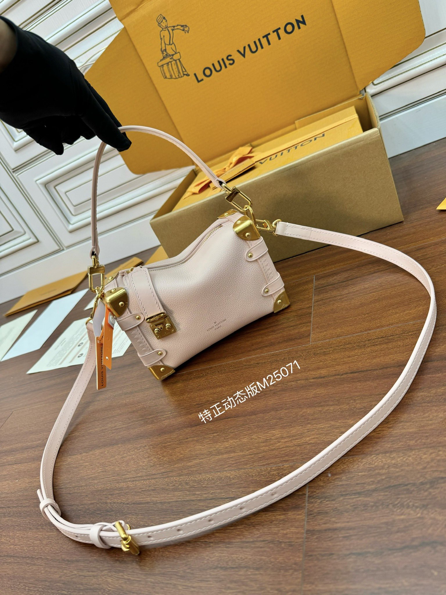 M25071 dynamic electronic chip, gift bag, protective paper, copperplate electronic label, certificate) The leather is genuine OEM Italian A-grade leather (super genuine): the so-called super genuine - Image 15