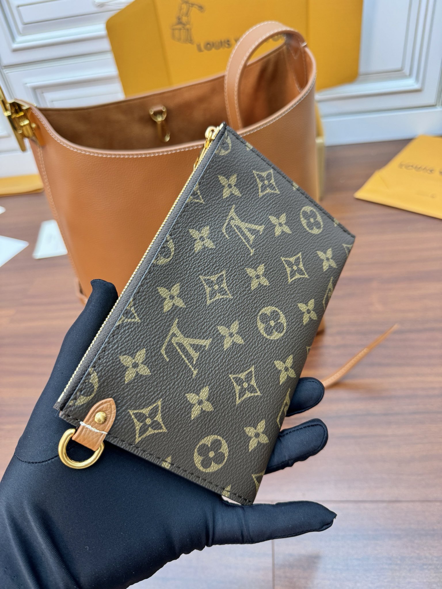 M24974 dynamic electronic chip, gift bag, protective paper, copperplate electronic label, certificate) The leather is genuine OEM Italian A-grade leather (super genuine): the so-called super genuine - Image 14