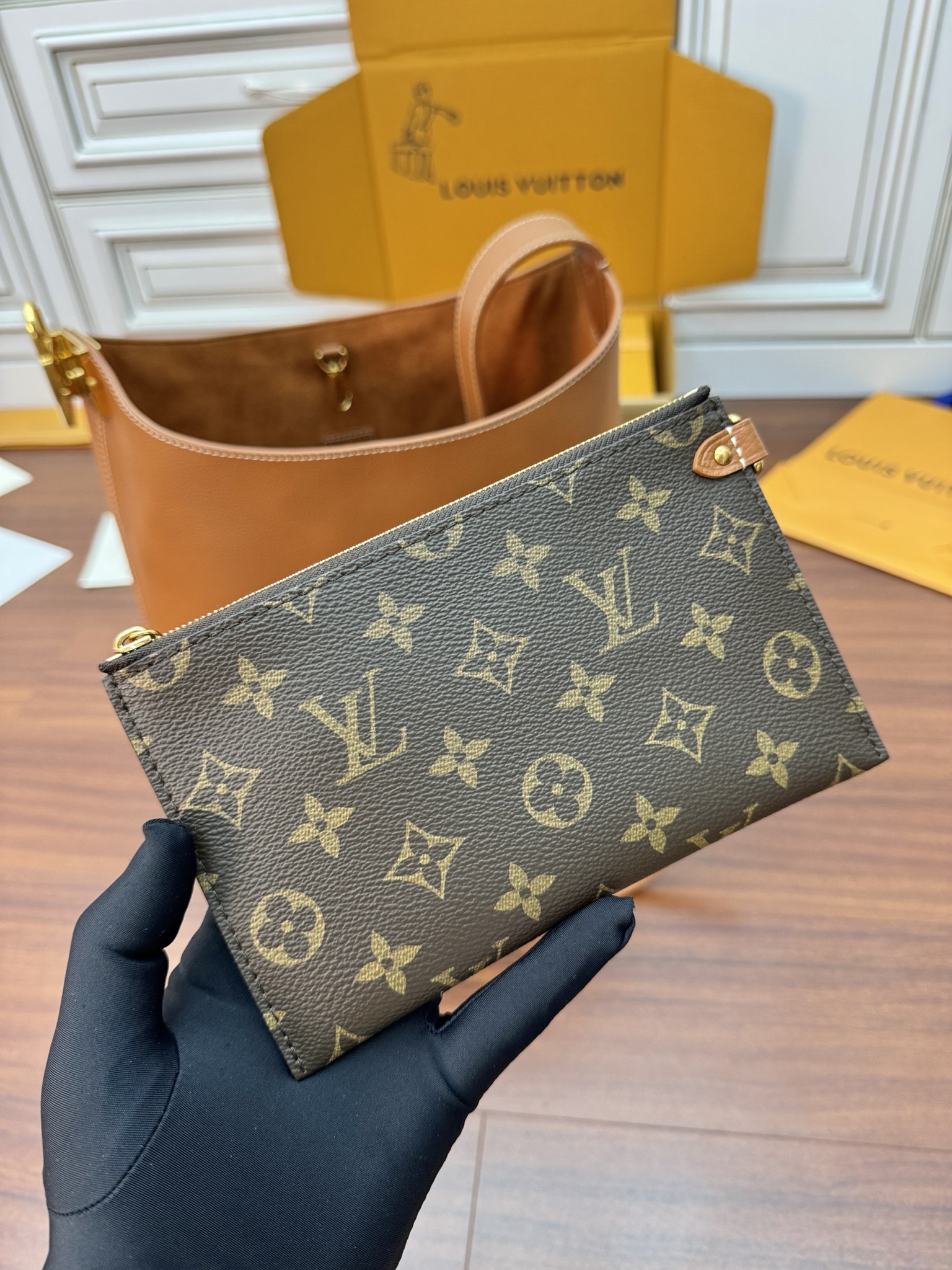 M24974 dynamic electronic chip, gift bag, protective paper, copperplate electronic label, certificate) The leather is genuine OEM Italian A-grade leather (super genuine): the so-called super genuine - Image 18